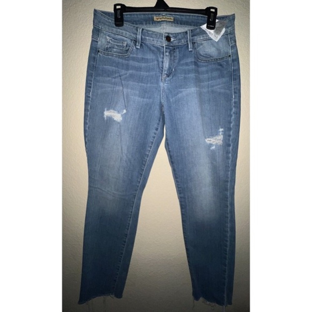 Guess Skinny Cropped Women's size 30 ‎ Blue Denim Jeans